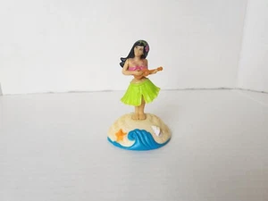 WORKS Dancing Buddies Hawaiian Girl Woman Solar Bobbler Bobble Head Toy - Picture 1 of 4