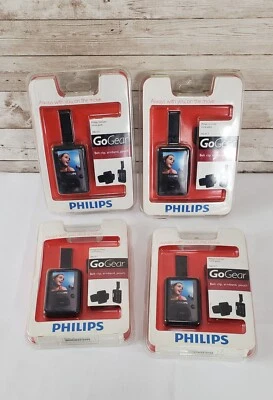 Lot of 4 Philips GoGear PAC017 Move Pack Belt Clip Armband &  Pouch NEW UNOPENED - Image 1 of 4