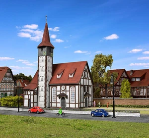 Vollmer 43768 - H0 Half-timbered Church Altbach - New - Picture 1 of 1