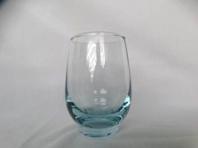 Libbey Glass Aqua Blue TEMPO 6oz Juice Tumbler  Very Good Used Condition - Image 1 of 4