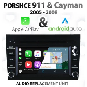 Porsche 911 / Cayman 05-08 Apple CarPlay & Android Auto Infotainment audio - Picture 1 of 1