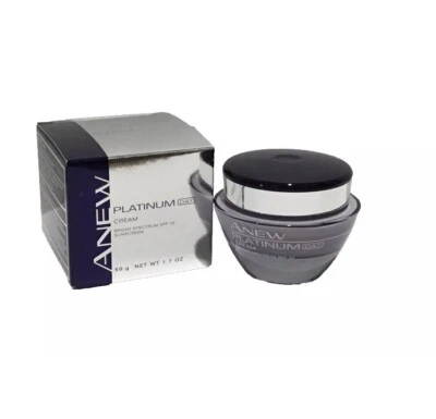 Avon Anew Platinun DAY Cream broad spectrum spf 25 sunscreen 1.7 oz  - Image 1 of 4
