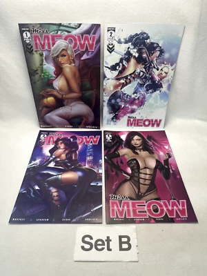Merc Publishing Miss Meow #1-8 (Set B) by (A) Victor Serra **FREE SHIPPING**