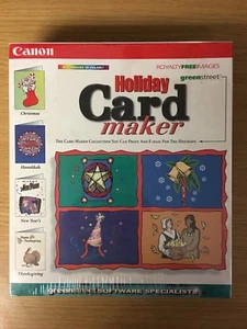 Holiday Card Maker - Email or Print - Canon - CD-ROM (Factory Sealed) - Picture 1 of 3