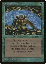 Ghazban Ogre  X  4  [ Arabian Nights] MTG