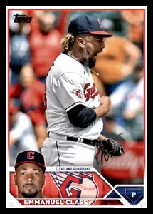 2023  Topps #117 Emmanuel Clase Cleveland Guardians MLB Card - Picture 1 of 2