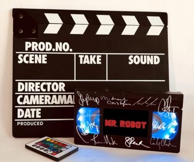 复古VHS灯,先生 机器人VHS录像带,万圣节礼物,礼物电影灯F社会 — 第 1/4 张图片