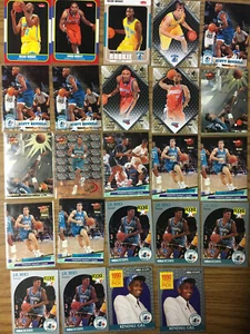 Charlotte Hornet Basketball Rookie Karten Lot (24 Karten) verschiedene Jahre Spieler  - Bild 1 von 1