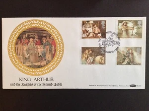 GB Benham 1985 Arthurian Legend on King Arthur First Day Cover, Winchester S/H/S - Imagen 1 de 1