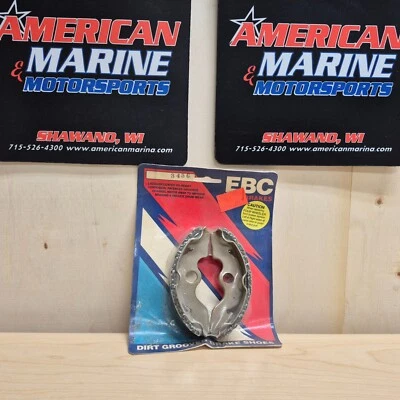 Kit de zapatas de freno EBC EBC345G, 7605-323, 345G NUEVO EN STOCK HONDA TRX200/TRX30 MÁS MUCHOS MÁS Foto 1 de 3