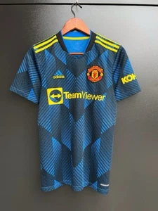 adidas Manchester United 2021 - 2022 Third Kit Football Soccer Jersey GM4616 XS - Photo 1 sur 11