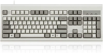 Perixx PERIBOARD-106M, Wired Performance Full-Size USB Keyboard,Curved Ergonomic - Image 1 of 4