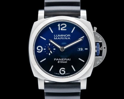 Panerai PAM01157 Luminor Marina eSteel "Blu Profondo" - Image 1 of 4