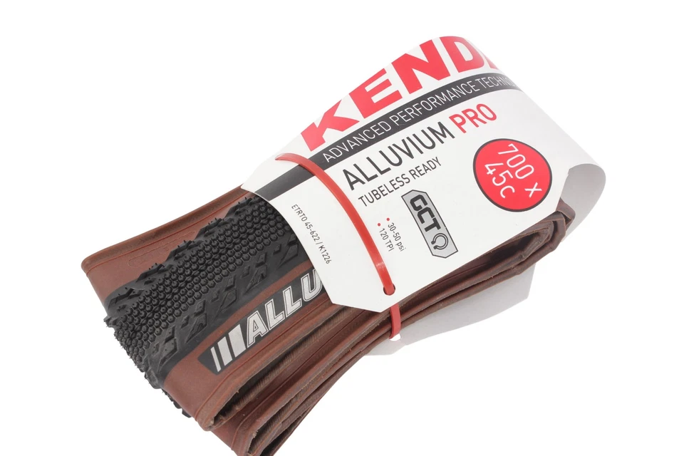 KHE Kenda Alluvium Pro 700x45C Faltreifen 28" GCT Kevlar Tubeless Ready