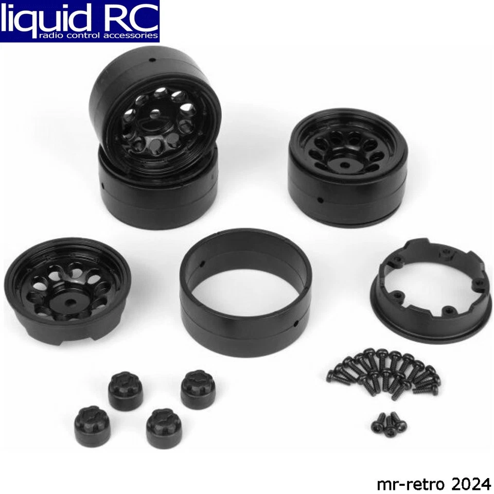 HPI 160841 Cs-10 Beadlock Wheel 1.2in Black/4 pieces for Venture18 - Image 1 of 1