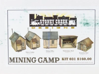O 1/48 Scale Stoney Creek Designs Kit #031 Mining Camp  - Image 1 of 4