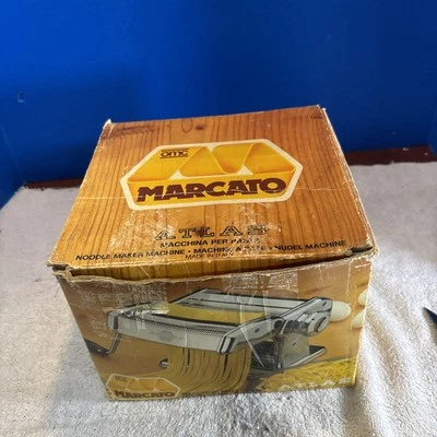 Vintage Pasta Maker Atlas Lusso 150 Made in Italy - Noodle Machine ROWOCO NO.150 - Image 1 of 4