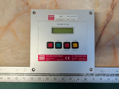 ROLAND ELECTRONIC D-75210 KELTERN DETECTION INTERFACE S0002390 E10-4P-BO-FP - Image 1 of 3