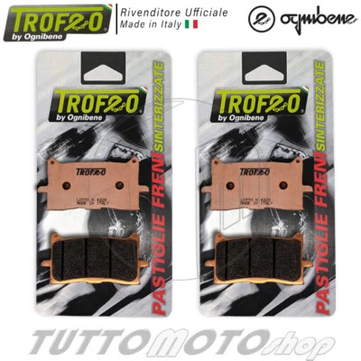 TROFEO BY OGNIBENE PASTIGLIE FRENO ANTERIORE TROFEO SINTERIZZATE HONDA AFRICA TWIN 1000 2016-2017