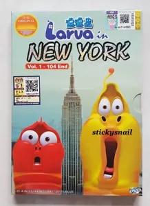 DVD Larva In New York Vol. 1-104 End DVD All Region FREE SHIPPING - Picture 1 of 2
