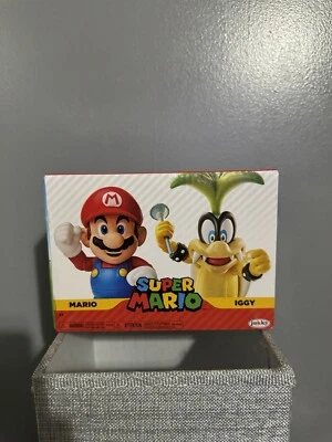 Jakks Pacific Mario & Iggi 4 Inch Figure 2 Pack - Image 1 of 2