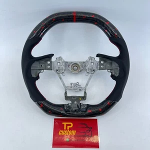 Forged Carbon Fiber Steering Wheel Fit for Subaru Impreza RS Crosstrek 2017-2024 - Picture 1 of 10