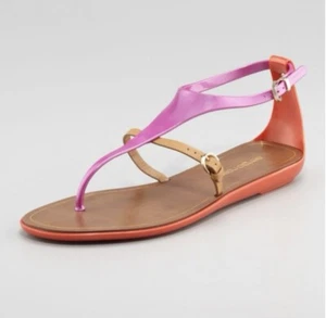 Sergio Rossi Rubbed Sandals - Picture 1 of 6