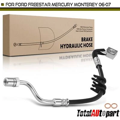 1x Manguera hidráulica de freno para Ford Freestar Mercury Monterey 2006-2007 trasera derecha Foto 1 de 4