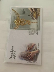 Malaysia 2019 fdc seni ukiran & kraf first day cover ( 3v stamps + ms)  - Picture 1 of 4