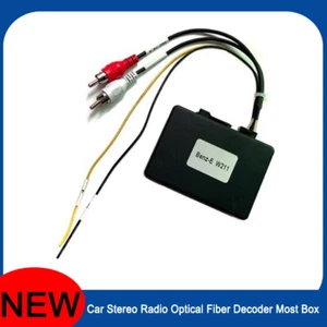 Car Stereo Radio Optical Fiber Decoder Most Box For Mercedes Benz E-W211/SL/CLS. - Picture 1 of 7