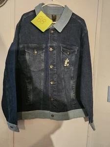 Disney Mickey Mouse Jean Jacket Her Universe Size Xlarge NWT - Picture 1 of 12
