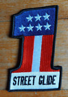 STREET GLIDE ~ PATCH Harley USA #1 veste moto motard