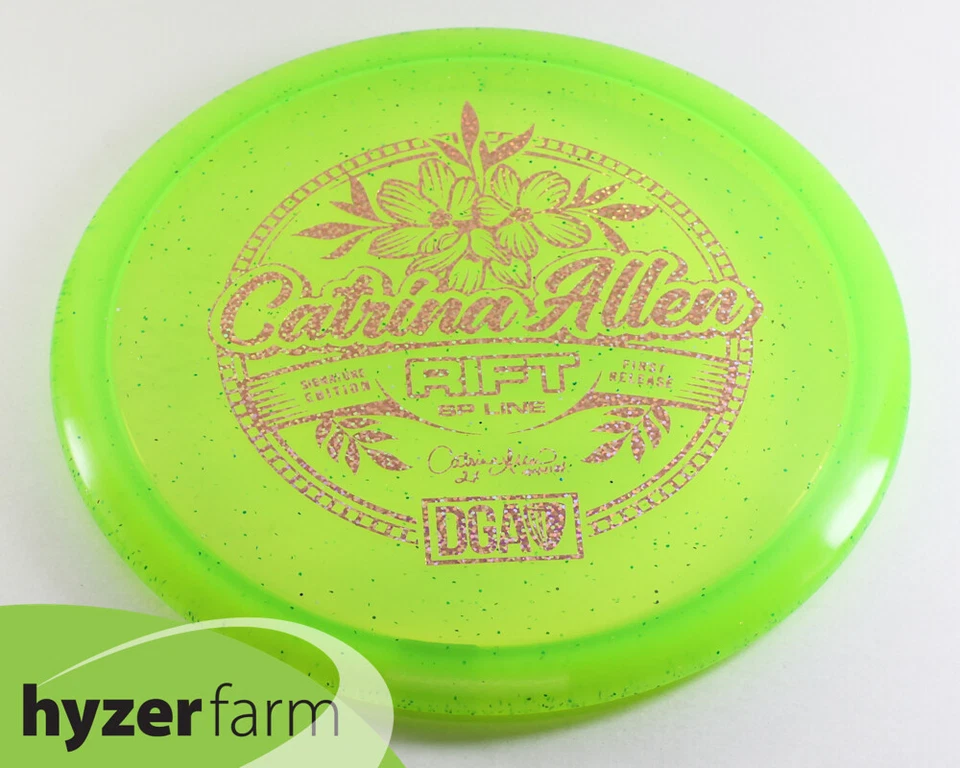 DGA CATRINA ALLEN 1ST RUN SPARKLE RIFT *pick weight/color* Hyzer Farm disc golf - Image 1 of 1