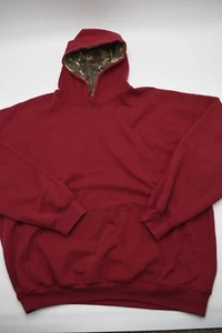 Mossy Oak Red Break Up Infinity Lined Camo Hoodie sz XL - Picture 1 of 11
