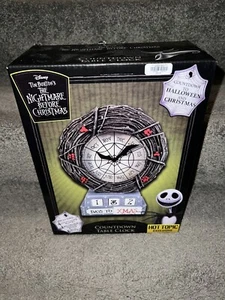 Disney Pesadilla Antes de Navidad Cuenta Regresiva Reloj de Mesa Tema Candente Exclusivo - Imagen 1 de 5