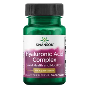 Swanson Hyaluronic Acid Complex 166 mg 60 Capsules - Picture 1 of 6