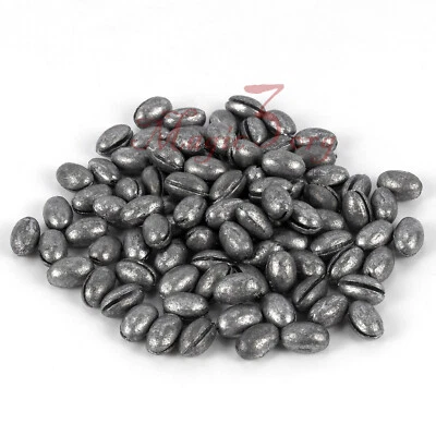 100x Set Affondatore Piombo Split Shot Pesca Morso Rotondo Peso Piombo Attacco  - Immagine 1 di 4