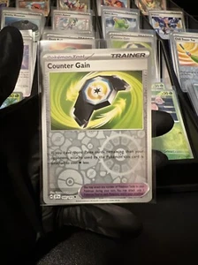 Counter Gain 169/191 Sv08: Surging Sparks Reverse Holo - Picture 1 of 1