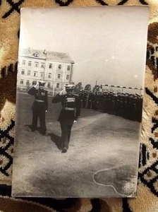 Original photo. Parade in the Naval Aviation Regiment of the Baltic Fleet 1959 - Picture 1 of 4