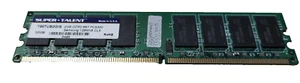 2GB MEMORIA SUPER-TALENT DDR2 PC2-5300 667Mhz T667UB2G/S 240-PIN - Foto 1 di 2