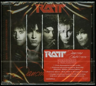 Ratt Dancing Undercover CD new Rock Candy Records Reissue Foto 1 de 2