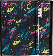 Trapper Keeper Binder, Retro Design, 1 Inch Binder Includes 2 Folders and Extra