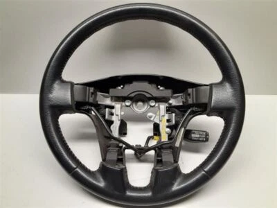 2008 MITSUBISHI GALANT RALLIART RED STITCHING Steering Wheel 228599 - Image 1 of 4