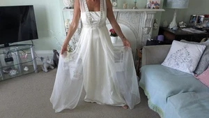 Monsoon Wedding Dress Size 12 - Picture 1 of 12