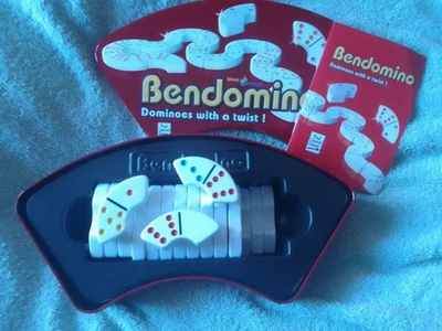 Bendomino Dominoes With A Twist  Paul Lamond Games Complete with instructions - Image 1 of 3