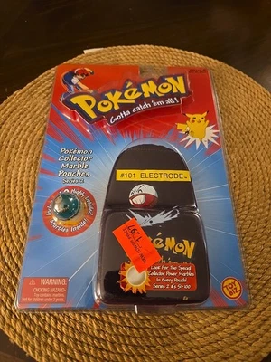 Pokemon Coleccionista Bolsas de Mármol Serie 2 Electrodo #101 1ª EDICIÓN NUEVO SELLADO Foto 1 de 4