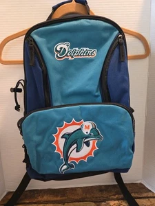 Miami Dolphins Backpack NFL Football,Green, Orange And Blue - Picture 1 of 9