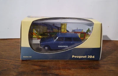 Voiture 1/43 - Eligor - Peugeot 204 Break - Gendarmerie (E) - Photo 1/2