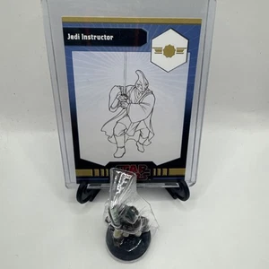 Star Wars Miniaturen WOTC Jedi Instructor 3/40 mit Karte - Bild 1 von 4
