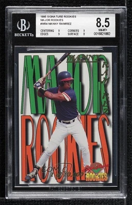 1995 Signature Rookies Major Rookies /10000 Manny Ramirez #MR4 BGS 8.5 - Image 1 of 2